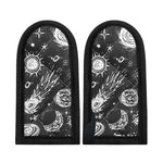 Black White Galaxy Outer Space Print Skillet Handle Cover