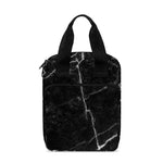 Black White Grunge Marble Print Bible Tote Bag