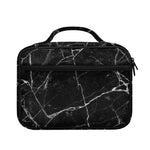 Black White Grunge Marble Print Briefcase Bible Bag