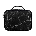 Black White Grunge Marble Print Briefcase Bible Bag