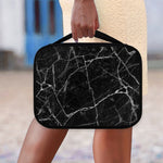 Black White Grunge Marble Print Classic Bible Case