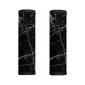 Black White Grunge Marble Print Handle Covers