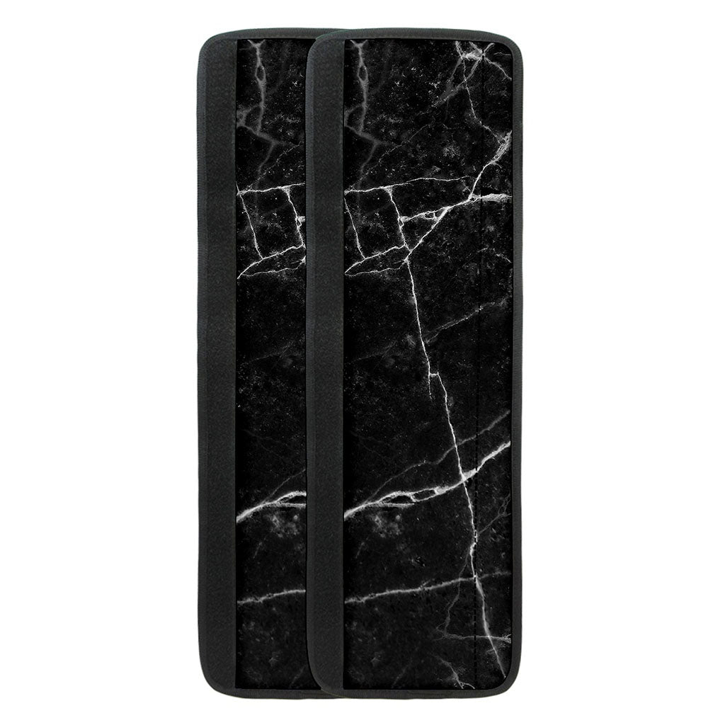 Black White Grunge Marble Print Refrigerator Handle Covers