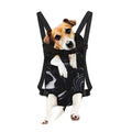 Black White Liquid Marble Print Pet Carrier Backpack