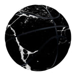 Black White Natural Marble Print Basketball