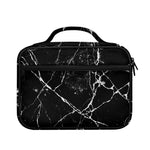 Black White Natural Marble Print Briefcase Bible Bag