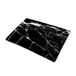 Black White Natural Marble Print Pet Cooling Mat Cover