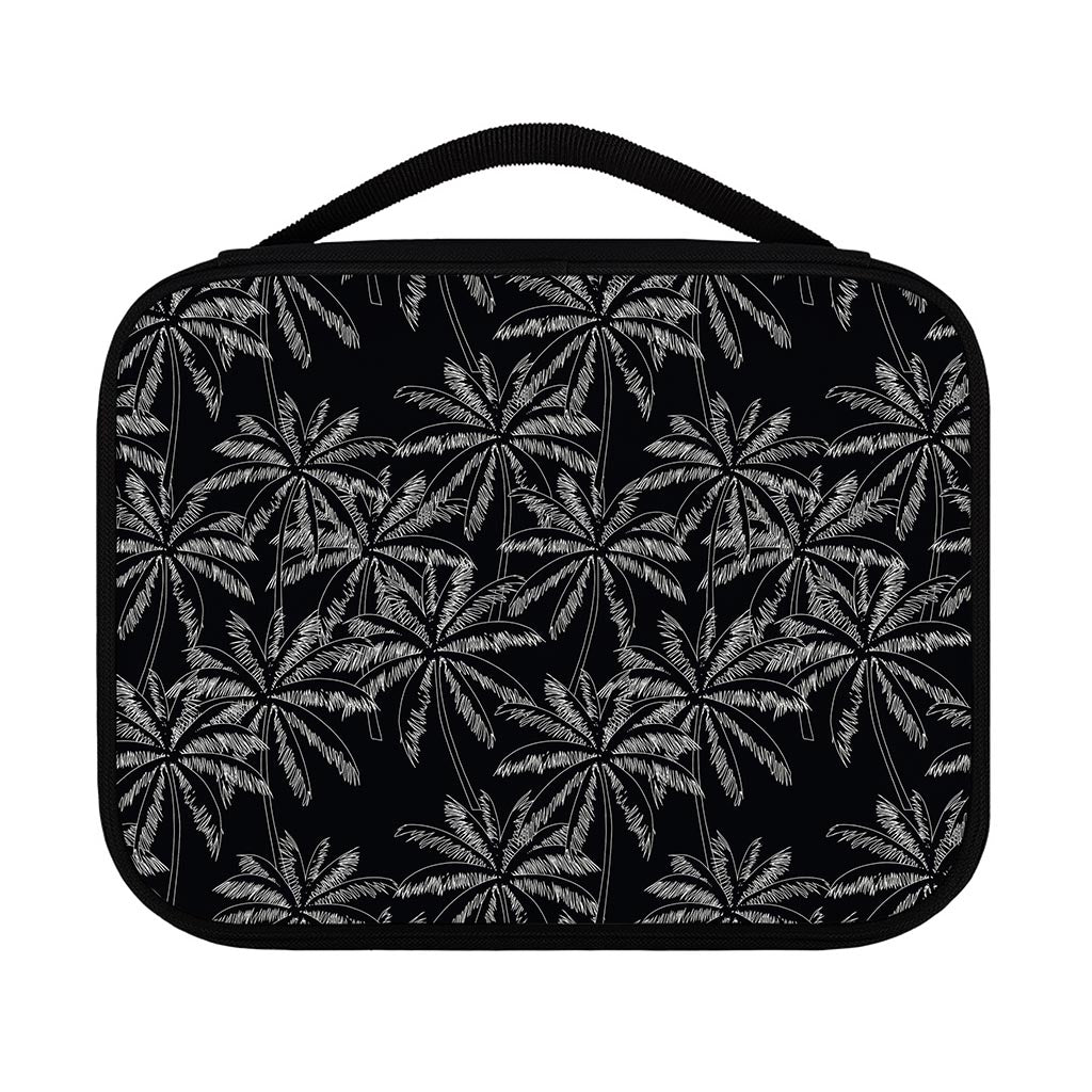 Black White Palm Tree Pattern Print Classic Bible Case
