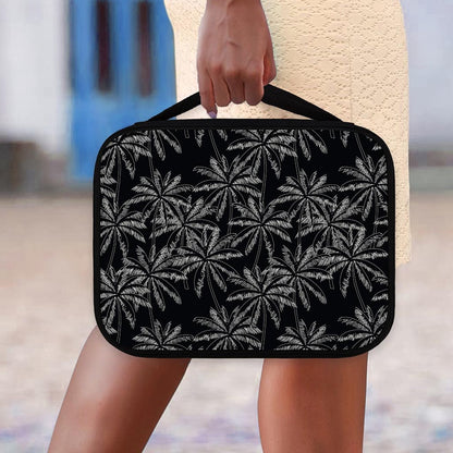 Black White Palm Tree Pattern Print Classic Bible Case