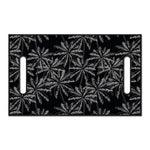 Black White Palm Tree Pattern Print Golf Cart Seat Cover