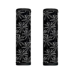 Black White Palm Tree Pattern Print Handle Covers