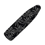 Black White Palm Tree Pattern Print Ironing Board Cover