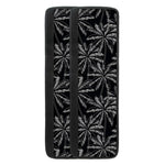 Black White Palm Tree Pattern Print Refrigerator Handle Covers