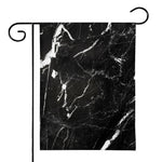 Black White Scratch Marble Print House Flag