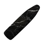Black White Scratch Marble Print Ironing Board Cover