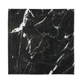 Black White Scratch Marble Print Silk Bandana