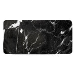 Black White Scratch Marble Print Towel