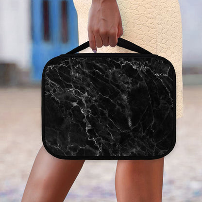 Black White Smoke Marble Print Classic Bible Case