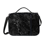Black White Smoke Marble Print Shoulder Strap Bible Bag