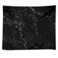 Black White Smoke Marble Print Tapestry