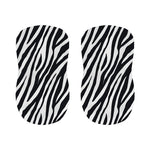 Black White Zebra Pattern Print Bar Stool Covers