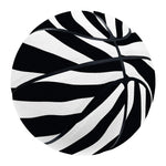 Black White Zebra Pattern Print Basketball