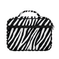 Black White Zebra Pattern Print Briefcase Bible Bag