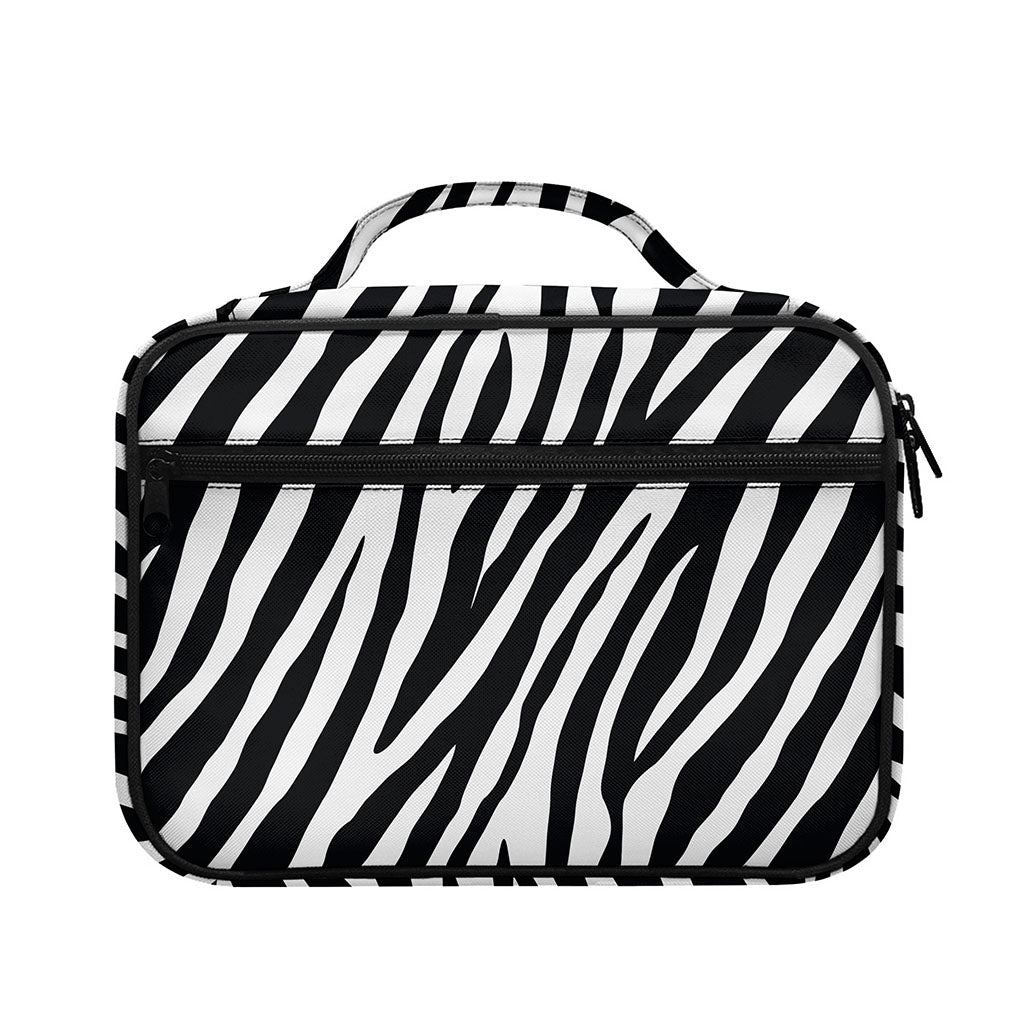 Black White Zebra Pattern Print Briefcase Bible Bag
