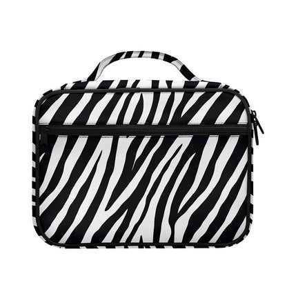 Black White Zebra Pattern Print Briefcase Bible Bag