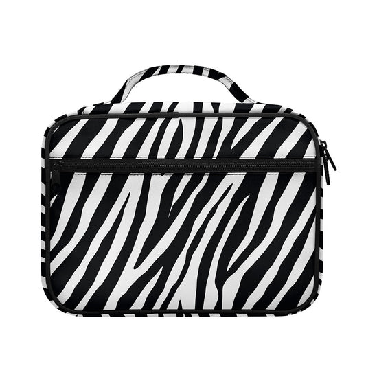 Black White Zebra Pattern Print Briefcase Bible Bag