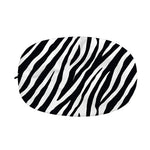 Black White Zebra Pattern Print Car Side Mirror Covers