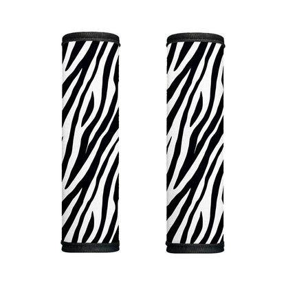 Black White Zebra Pattern Print Handle Covers