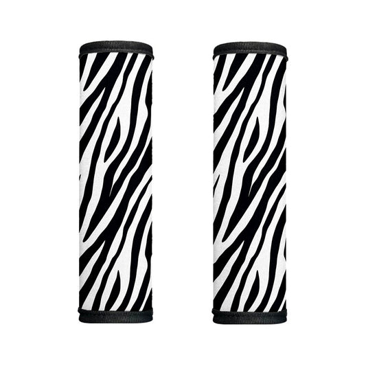 Black White Zebra Pattern Print Handle Covers