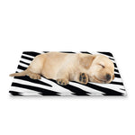 Black White Zebra Pattern Print Pet Cooling Mat Cover