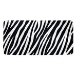 Black White Zebra Pattern Print Towel