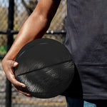 Black Wolf Portrait Print Basketball