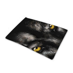 Black Wolf Portrait Print Pet Cooling Mat Cover
