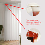 Red And White Amaryllis Print Blackout Pencil Pleat Curtains