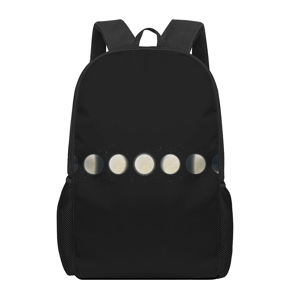 Blood Moon Lunar Phase Print 17 Inch Backpack