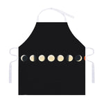 Blood Moon Lunar Phase Print Adjustable Apron