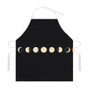 Blood Moon Lunar Phase Print Adjustable Apron