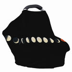 Blood Moon Lunar Phase Print Baby Seat Cover