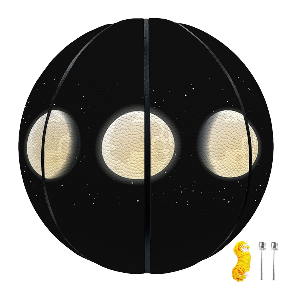 Blood Moon Lunar Phase Print Basketball