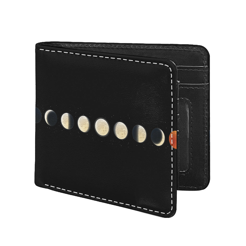 Blood Moon Lunar Phase Print Bifold Wallet