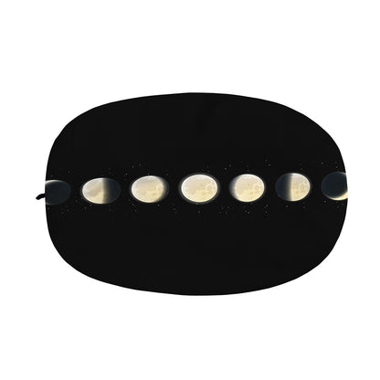 Blood Moon Lunar Phase Print Car Side Mirror Covers