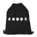 Blood Moon Lunar Phase Print Drawstring Bag
