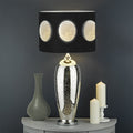 Blood Moon Lunar Phase Print Drum Lamp Shade