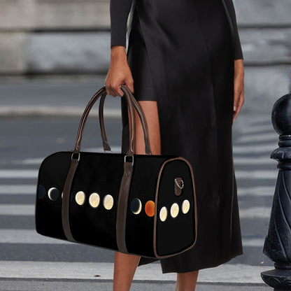 Blood Moon Lunar Phase Print Duffle Bag