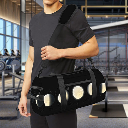 Blood Moon Lunar Phase Print Gym Bag
