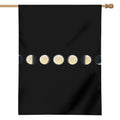 Blood Moon Lunar Phase Print House Flag